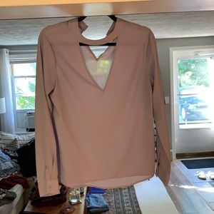 Light lavender blouse